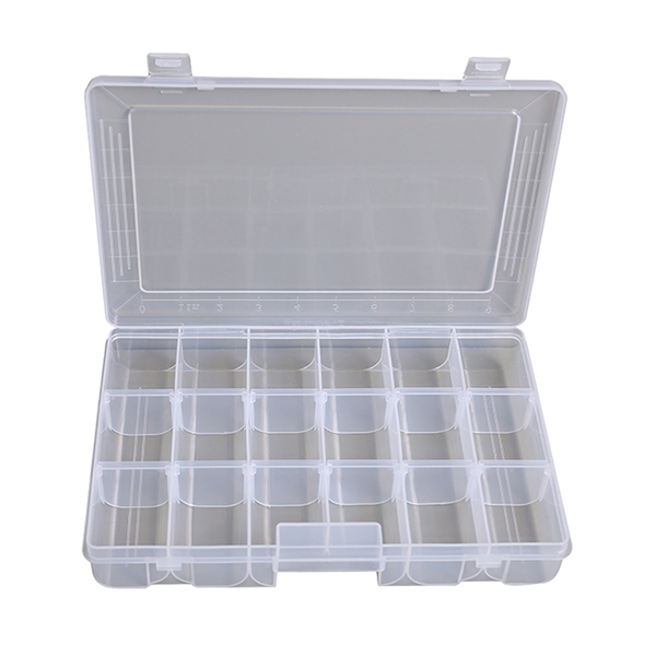 Jewelry Organizer Box Clear 40 Compartment Organizer Box
