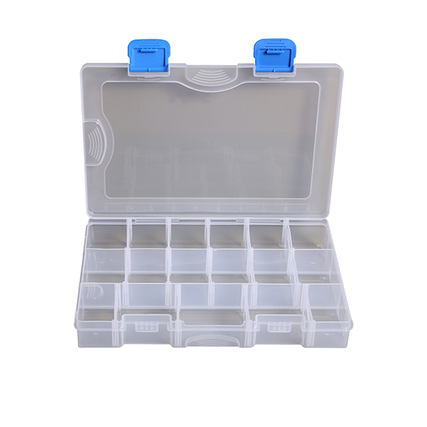 40 Compartments Clear Plastic Storage Box
