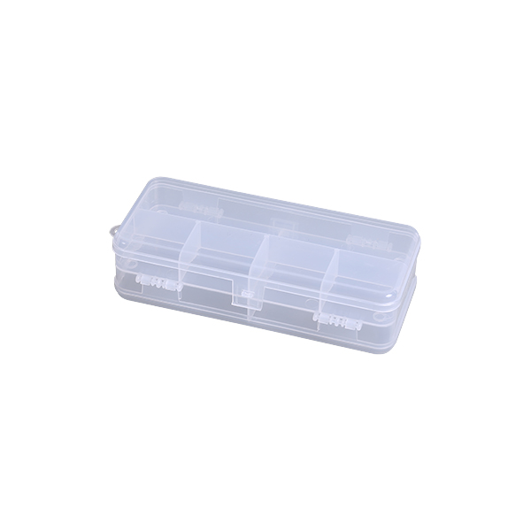 Adjustable Transparent Plastic Tool Box Storage Box Pill Storage Box