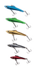 Metal Spoons Slim Blade Hard Rattling Vibration Spinner Baits