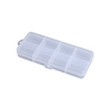 Plastic Rectangular Crystal Clear Storage Box Collection Container Collection