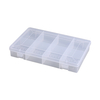 Transparent Plastic Mesh Container Receiver Box