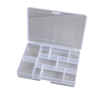 Adjustable Transparent Plastic Storage Box