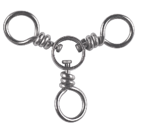 Fishing Tackle 3-Way Fishing Swivel