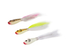 Artificial Lead Head Luminous Feather Hook Bucktail Jigs Fishing Hook