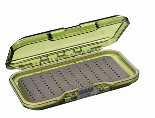 Plastic Transparent Fly Magnetic Foam Design Inserted Into Fly Fishing Box