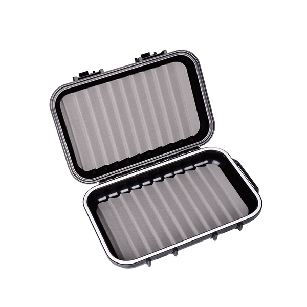 Fish Fly Fishing Box Fly Storage Protective Shell Waterproof Two-Sided Plastic Ttansparent Box