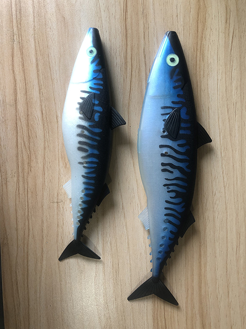 Blue Fishing Baits Mackerel Big Sinking Artificial Lure Big Soft Fish Bass Lure