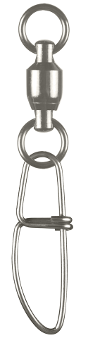 Ball Bearing Swivel with Insurance Snap Fishing Tackle