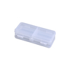 Adjustable Transparent Plastic Tool Box Storage Box Pill Storage Box
