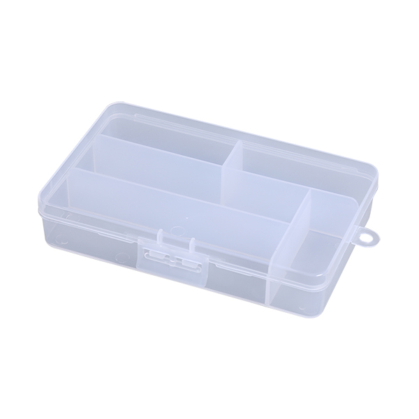 Transparent Plastic Multi-Grid Storage Container Box