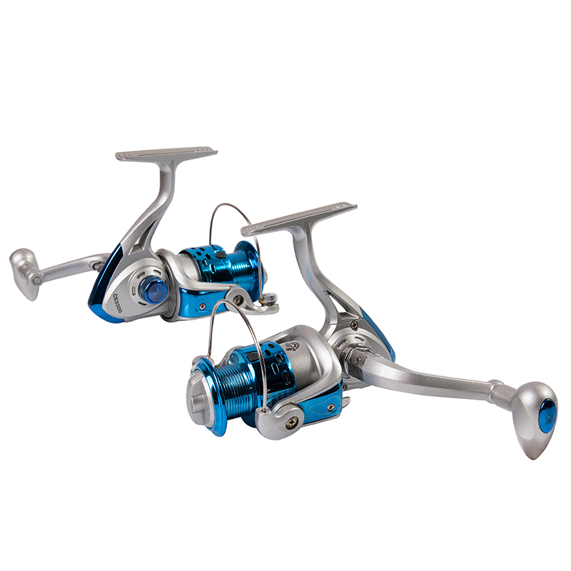 1PC Blue Ultra Smooth Powerful Spinning Fishing Reel