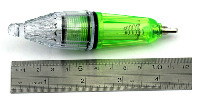 12cm Greem LED Flash Fishing Light Deep Drop LED Lamp