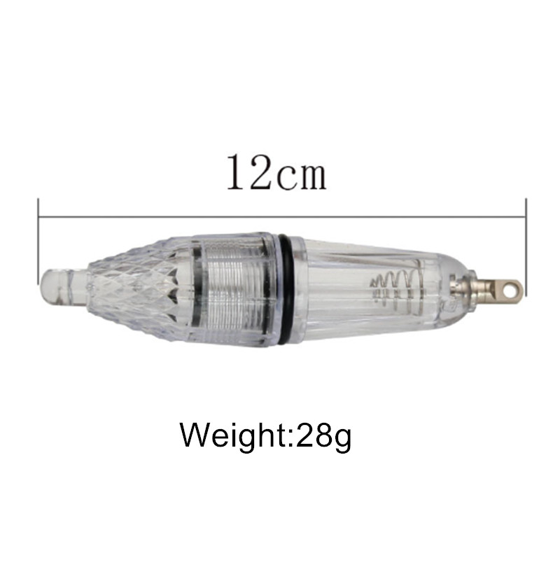 12cm Clear Underwater Fishing Light LED Waterproof Fish Lamp